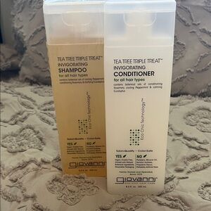 Giovanni Tea Tree Triple Treat Invigorating Shampoo and conditioner set